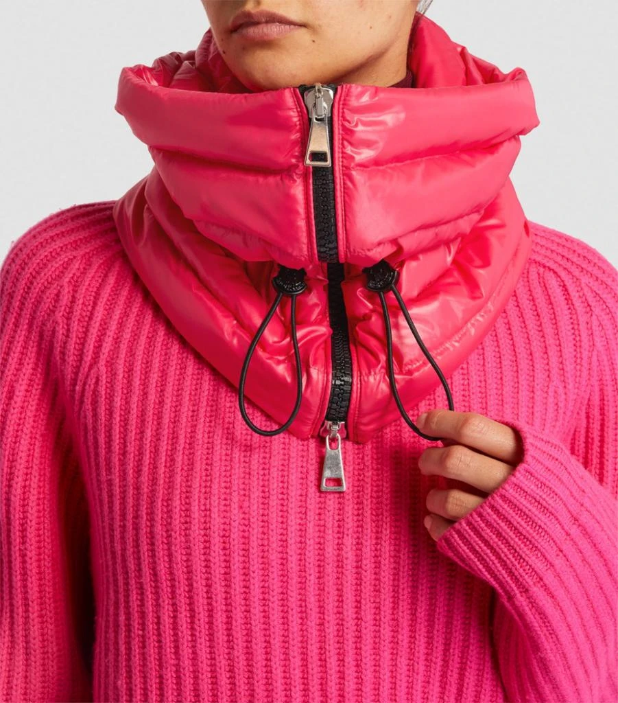 商品Moncler|Down Neck Warmer,价格¥2976,第4张图片详细描述