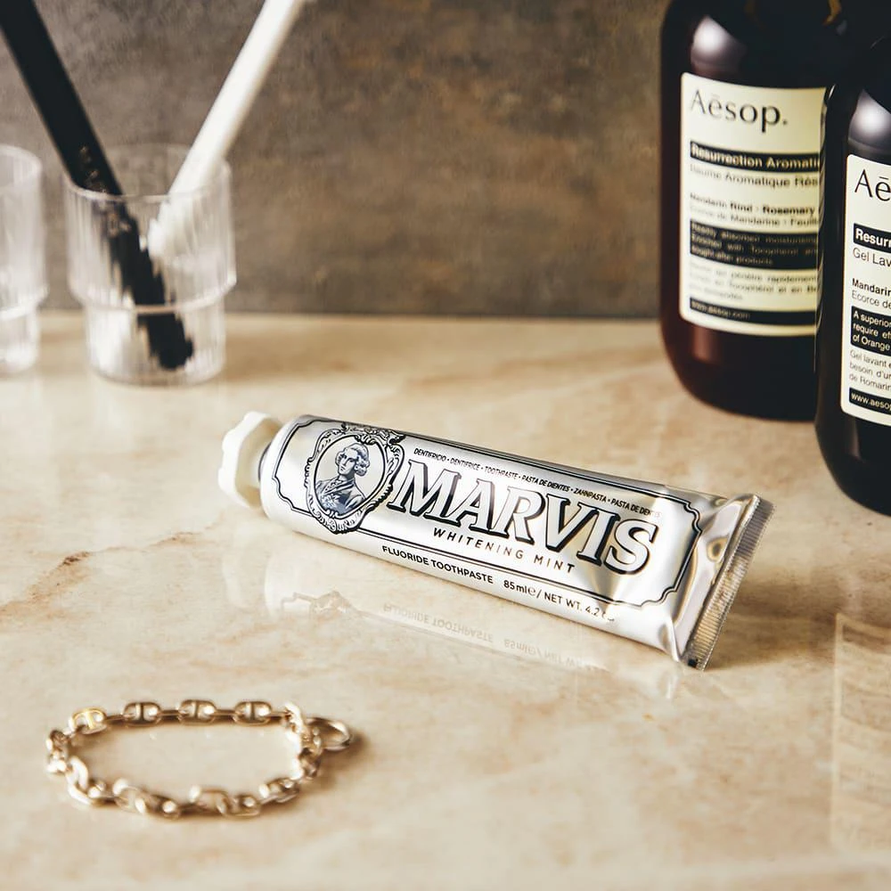 商品Marvis|Marvis Whitening Mint Toothpaste,价格¥72,第2张图片详细描述