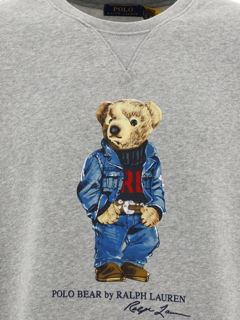 商品Ralph Lauren|Polo Ralph Lauren Bear Embroidered Crewneck Sweatshirt,价格¥1403,第3张图片详细描述