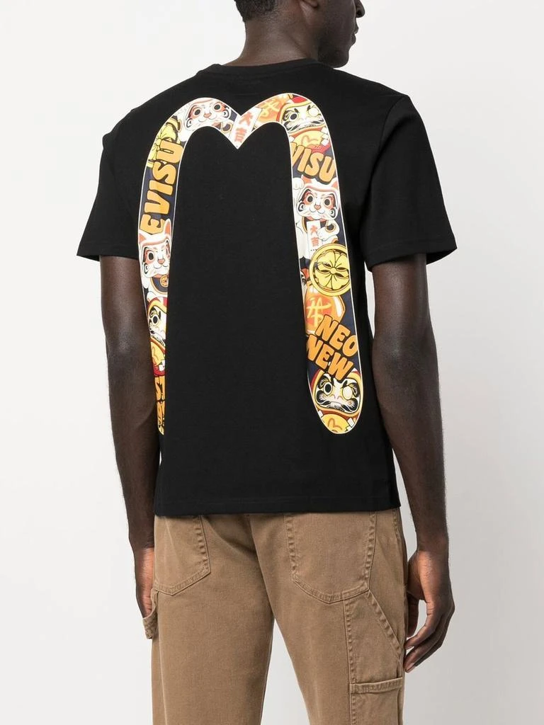 商品Evisu|EVISU Cotton logo t-shirt,价格¥856,第5张图片详细描述