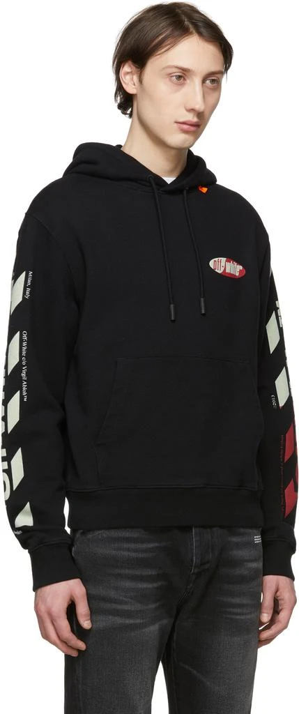 商品Off-White|Black & Red Diag Logo Hoodie,价格¥2733,第2张图片详细描述