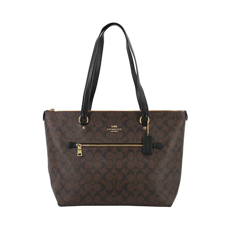 商品Coach|美国直邮COACH蔻驰大容量 热销经典 女士手提单肩包托特包,价格¥2252,第1张图片
