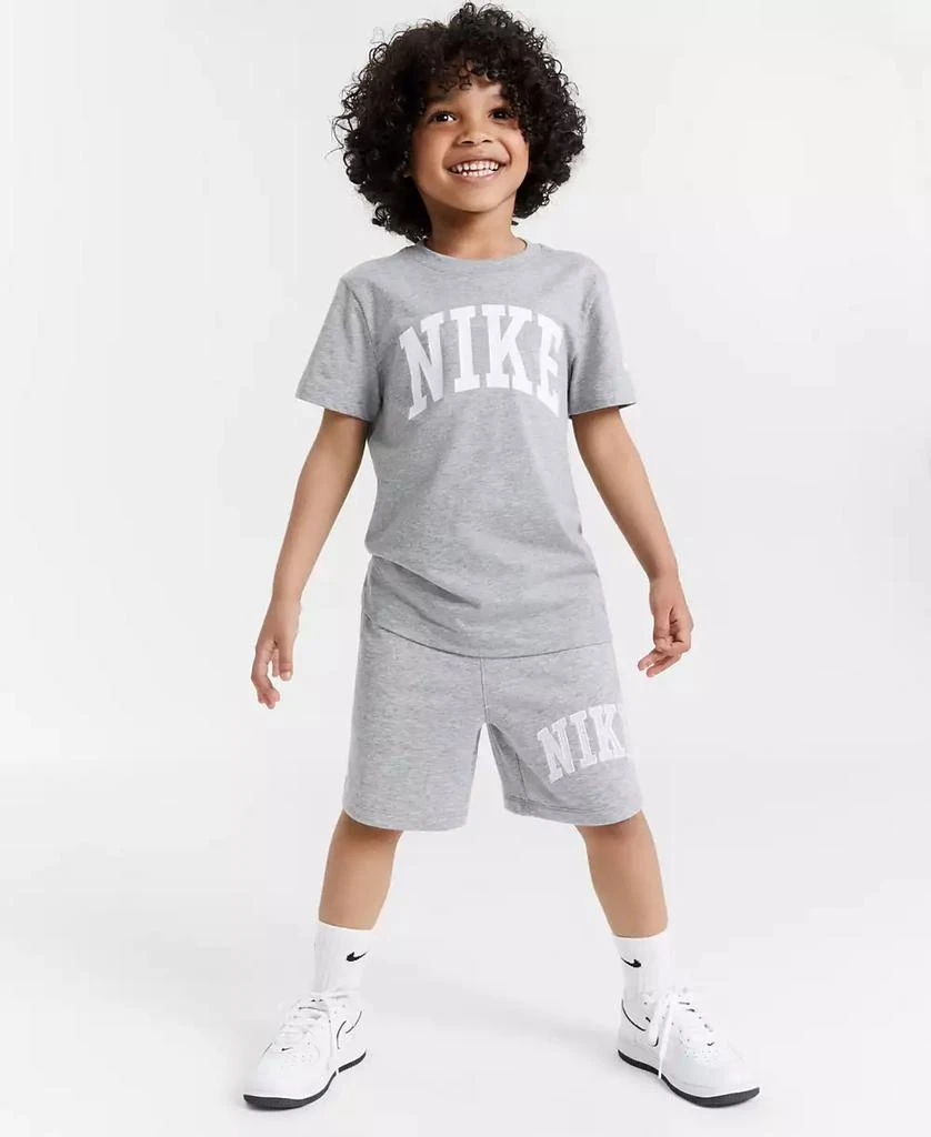 商品NIKE|Sportswear Club Little Kids Appliqué Logo Shorts,价格¥117,第2张图片详细描述