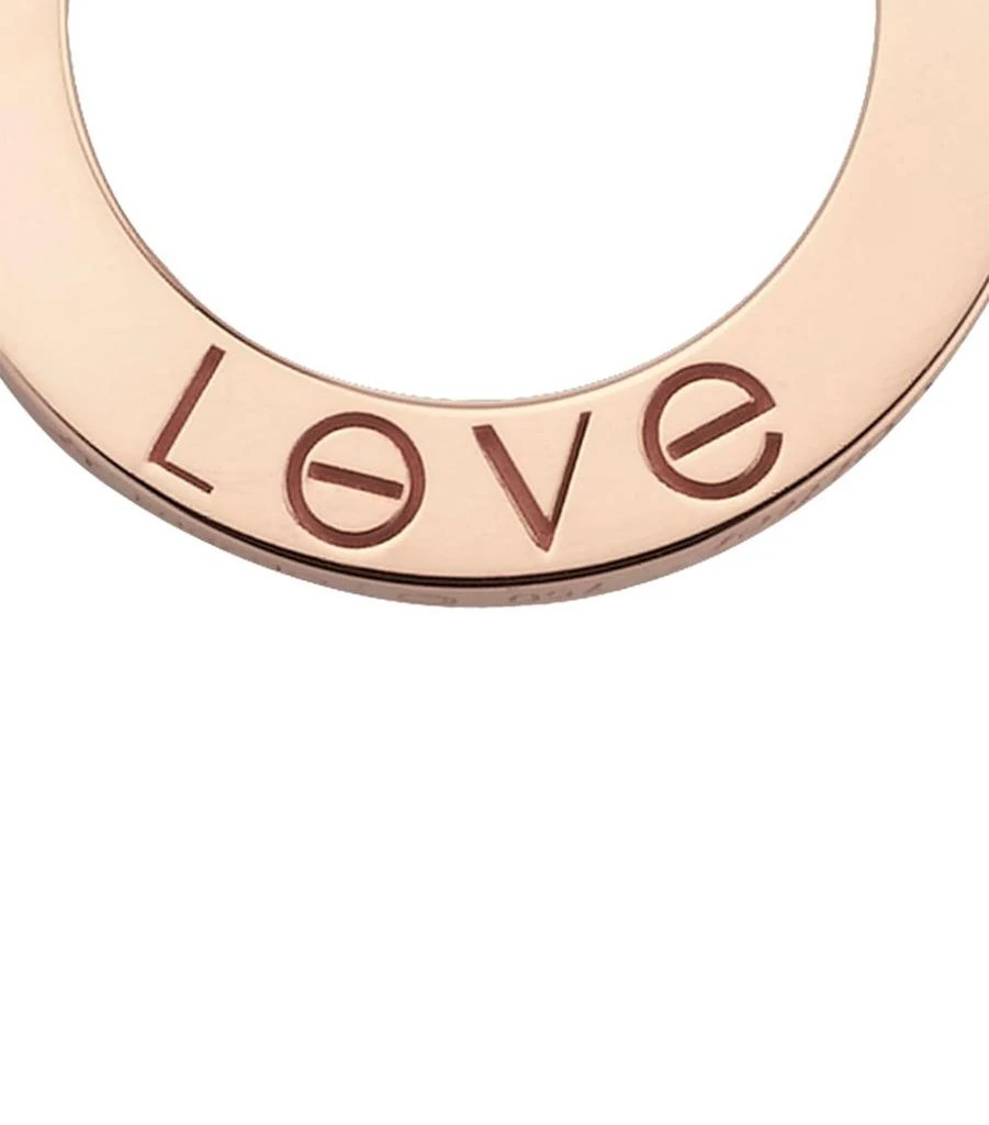 Rose Gold and Diamond LOVE Necklace 商品