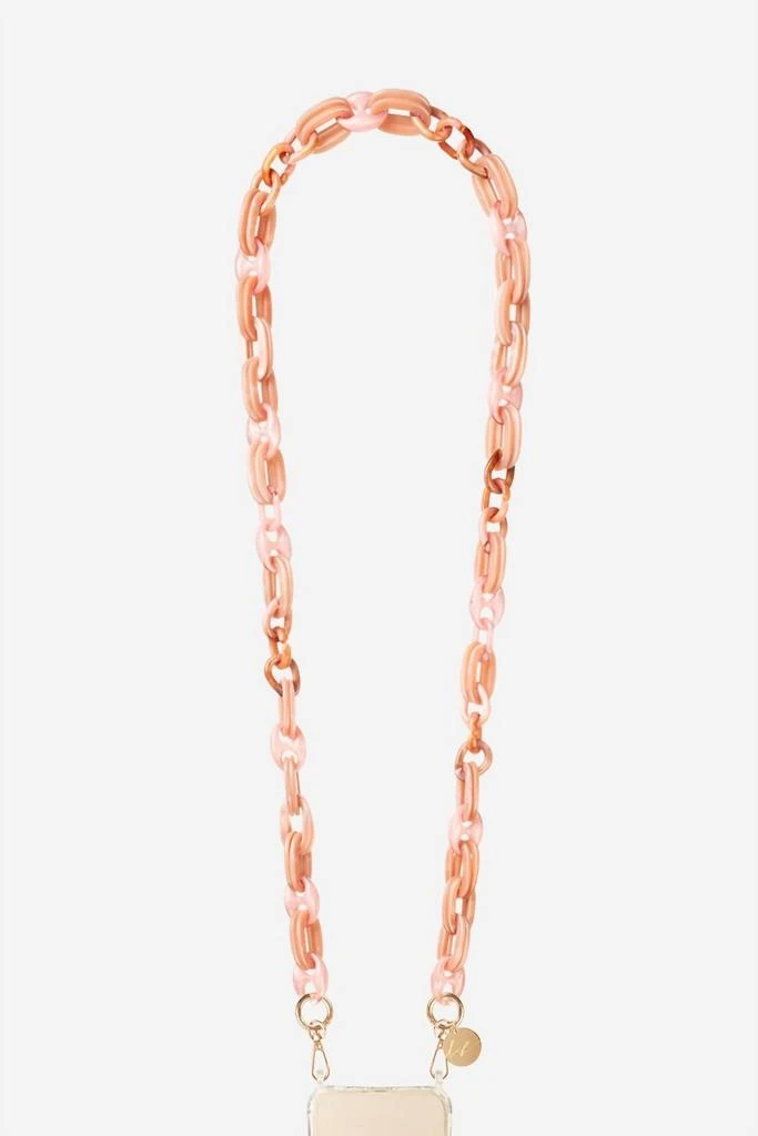 商品LaCoqueFrancaise|Long Amber Chain In Pink,价格¥358,第1张图片