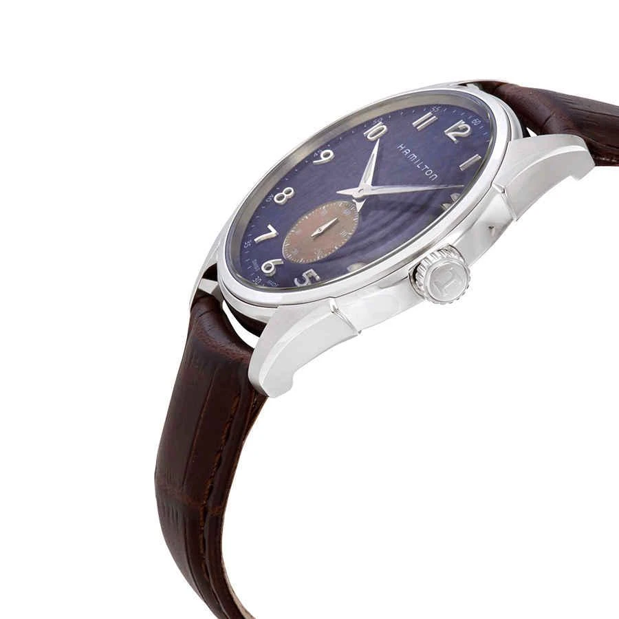 商品Hamilton|Jazzmaster Thinline Quartz Blue Dial Men's Watch H38411540,价格¥2943,第2张图片详细描述