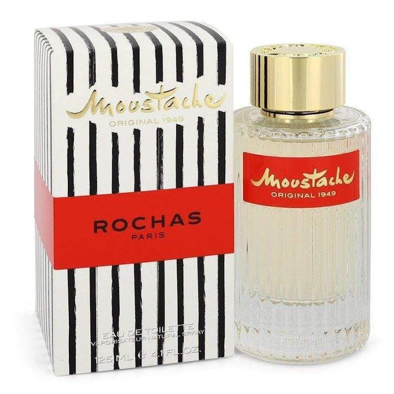 商品ROCHAS|MOUSTACHE by Rochas Eau De Toilette Spray for Men 4.1OZ,价格¥359,第1张图片