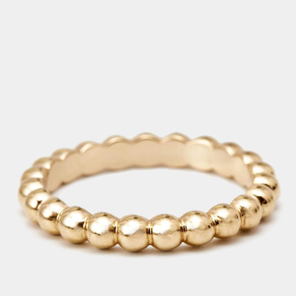 商品[二手商品] Van Cleef & Arpels|Van Cleef & Arpels Perlée Pearls 18k Rose Gold Medium Model Ring Size 50,价格¥8988,第2张图片详细描述