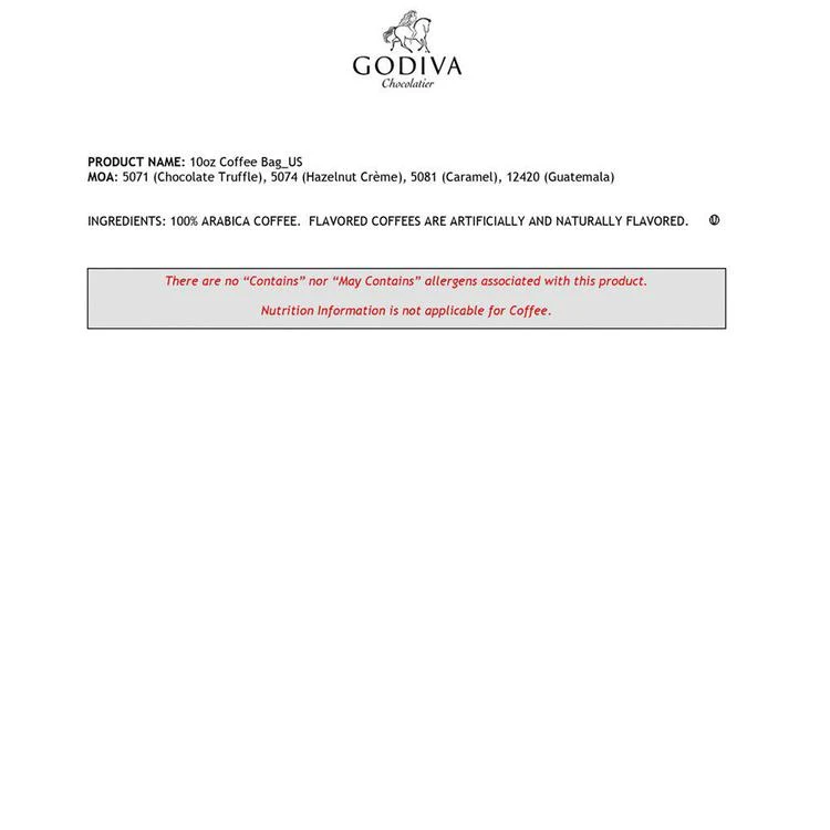商品Godiva|焦糖咖啡粉 284g,价格¥105,第2张图片详细描述