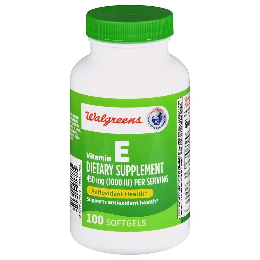 商品Walgreens|Vitamin E 450 mg Softgels,价格¥184,第1张图片