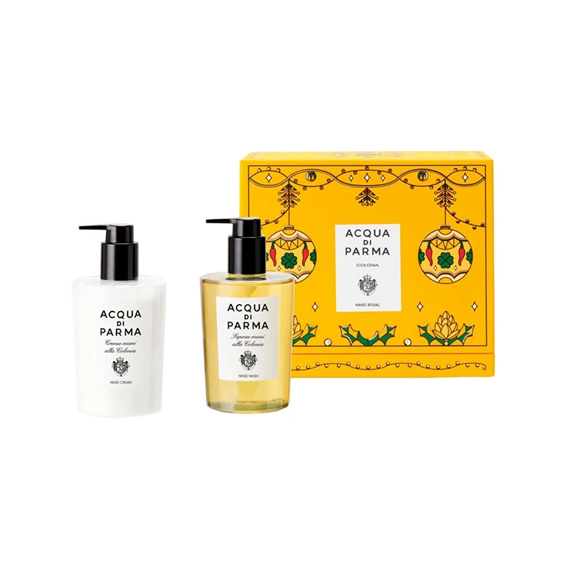 商品Acqua di Parma|Acqua di Parma帕尔玛之水绮彩幻克罗尼亚境手部护理节日礼盒 洗手液300ml+护手霜300ml,价格¥605,第1张图片