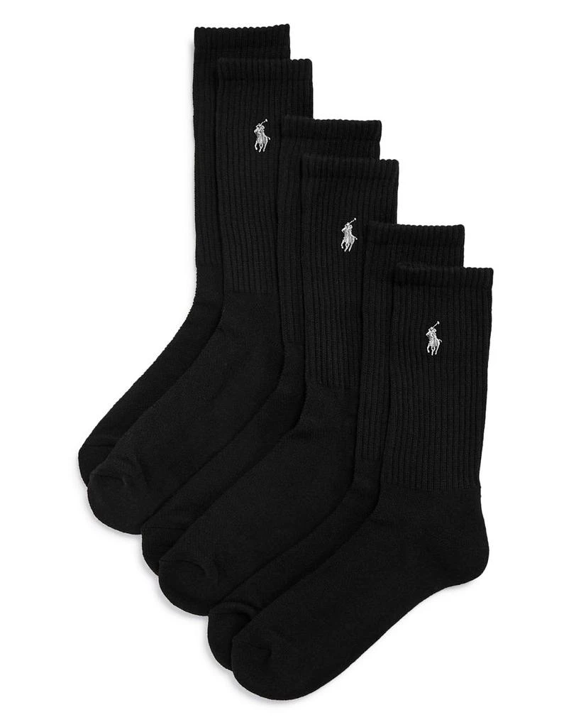 商品Ralph Lauren|Sport Crew Socks, Set of 3,价格¥134,第1张图片详细描述