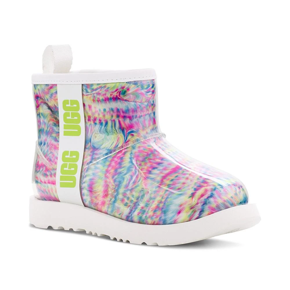 商品UGG|Kids Classic Clear Mini Pixelate Booties,价格¥723,第1张图片