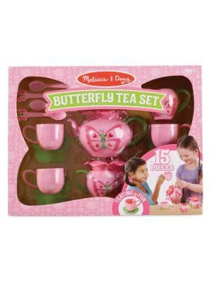 商品Melissa & Doug|Sunny Patch Bella Butterfly Tea Set,价格¥119,第2张图片详细描述