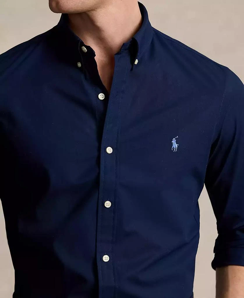 商品Ralph Lauren|Men's Slim-Fit Stretch Poplin Shirt,价格¥949,第3张图片详细描述