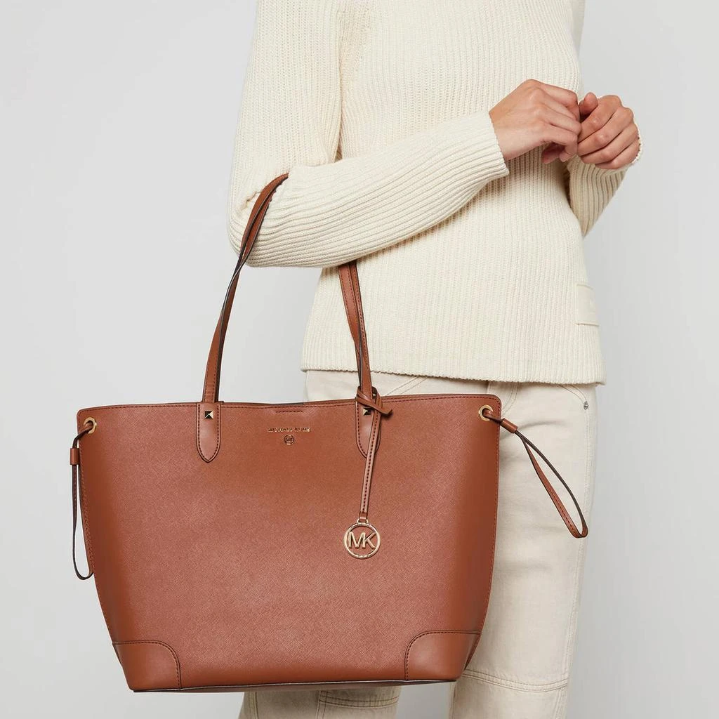 商品Michael Kors|MICHAEL Michael Kors Women's Edith Large Open Tote Bag - Luggage,价格¥1528,第2张图片详细描述