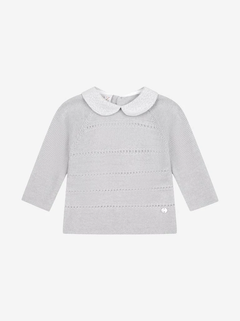 商品Paz Rodriguez|Paz Rodriguez Baby Girls Set- Wool 2 Piece Set,价格¥286,第3张图片详细描述