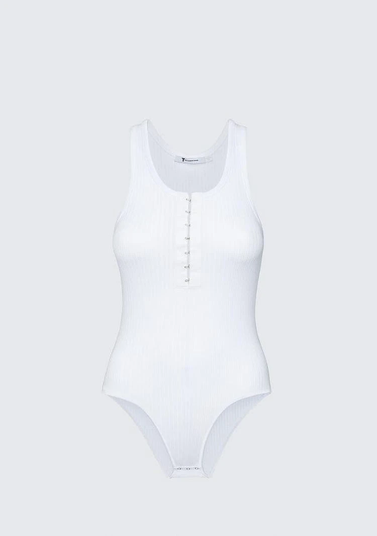 商品Alexander Wang|RIBBED BODYSUIT,价格¥482,第2张图片详细描述