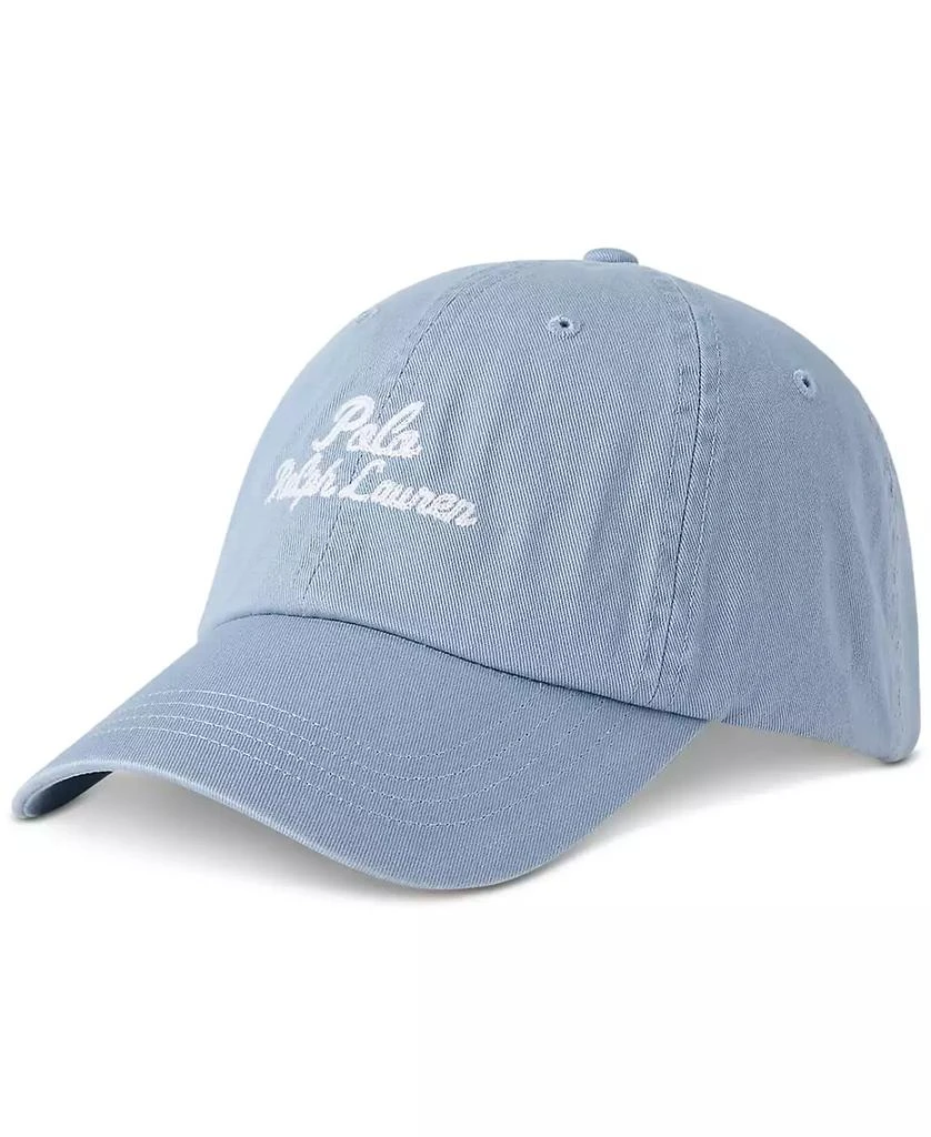 商品Ralph Lauren|Men's Embroidered Twill Ball Cap,价格¥220,第1张图片