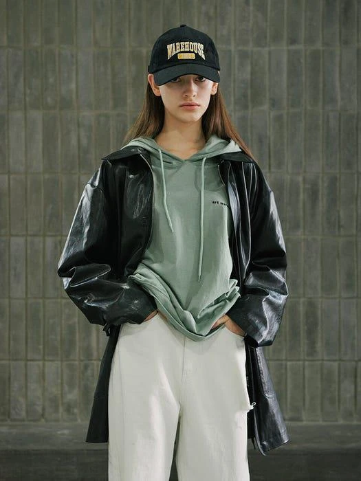 商品13Month|Safari Leather Jacket Black,价格¥2077,第2张图片详细描述