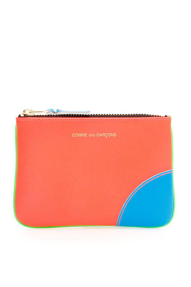 Comme des Garçons Wallet Super Fluo Coin Purse商品第1张图片规格展示