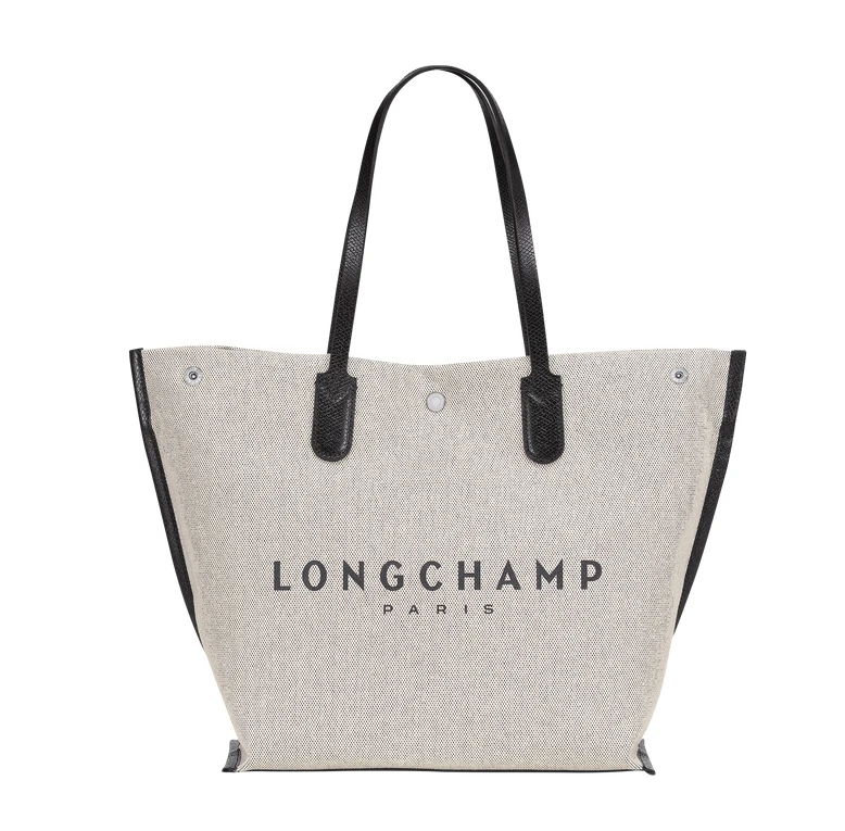 商品Longchamp|珑骧女士新款帆布大容量手提单肩logo印花托特包10090 HSG 037（香港仓发货）,价格¥2163,第1张图片