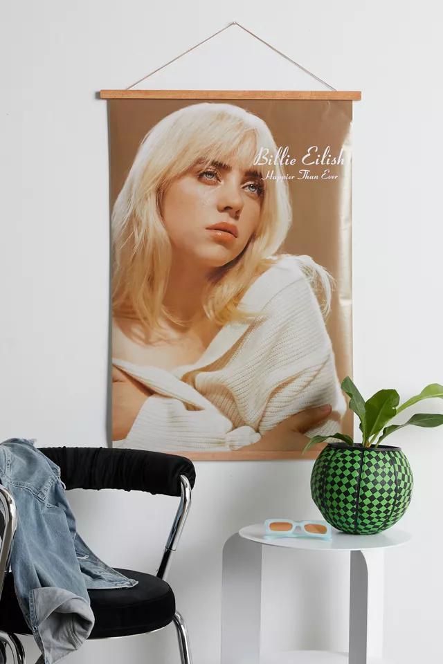 商品Urban Outfitters|Billie Eilish Happier Than Ever Poster,价格¥69,第3张图片详细描述