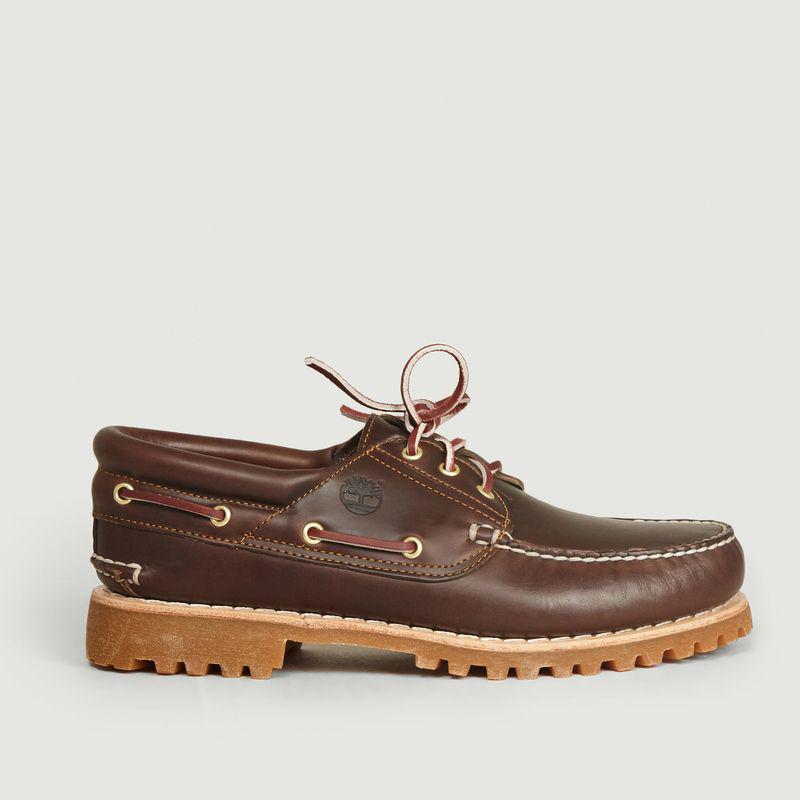 Boat shoes Authentics 3 Eye Classic Lug Brown Timberland商品第4张图片规格展示