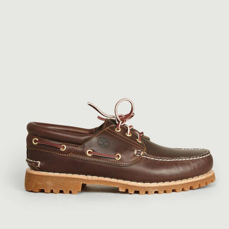 商品Timberland|Boat shoes Authentics 3 Eye Classic Lug Brown Timberland,价格¥1095,第4张图片详细描述