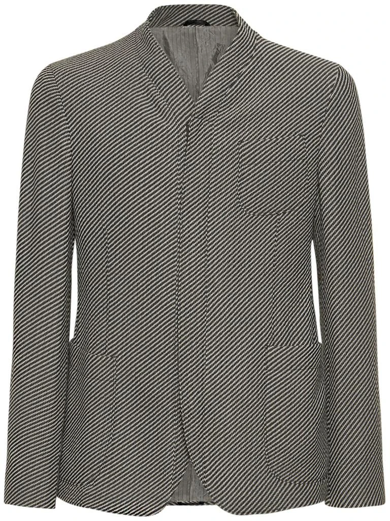 商品Giorgio Armani|Viscose Blend Jacket,价格¥12603,第1张图片