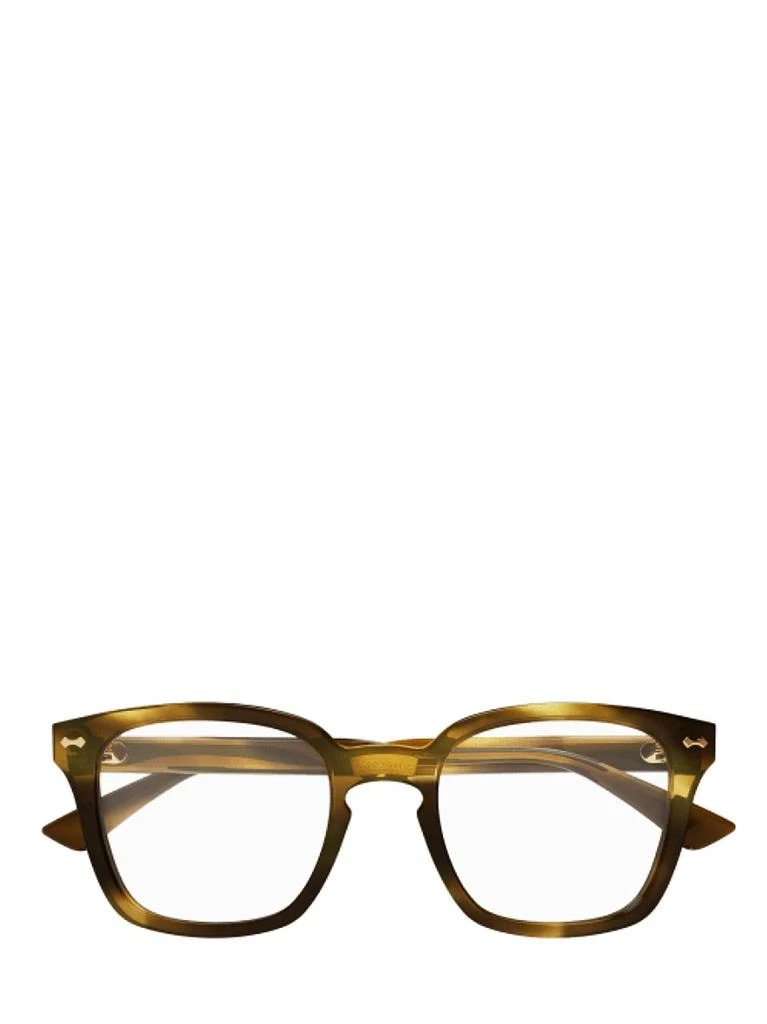 商品Gucci|Gucci Eyewear Square Frame Glasses,价格¥1774,第1张图片