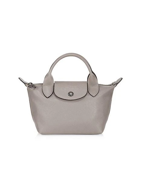 商品Longchamp|XS Le Pliage Leather Crossbody Tote,价格¥1502,第4张图片详细描述