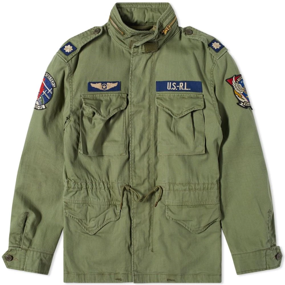 商品Ralph Lauren|Polo Ralph Lauren Military M65 Patched Jacket,价格¥1585,第1张图片