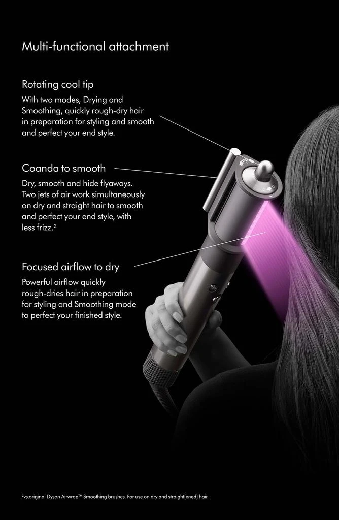 商品Dyson|Airwrap Styler Origin Long - Refurbished,价格¥1582,第3张图片详细描述