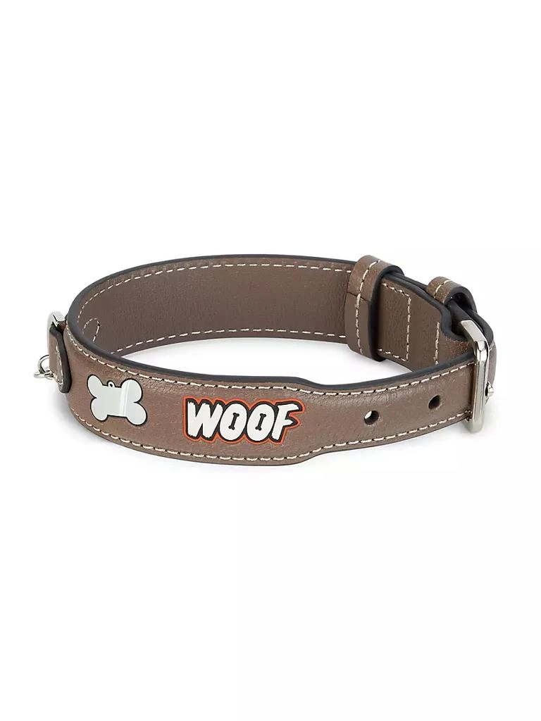 商品Anya Hindmarch|Small Stickers Leather Dog Collar,价格¥464,第4张图片详细描述
