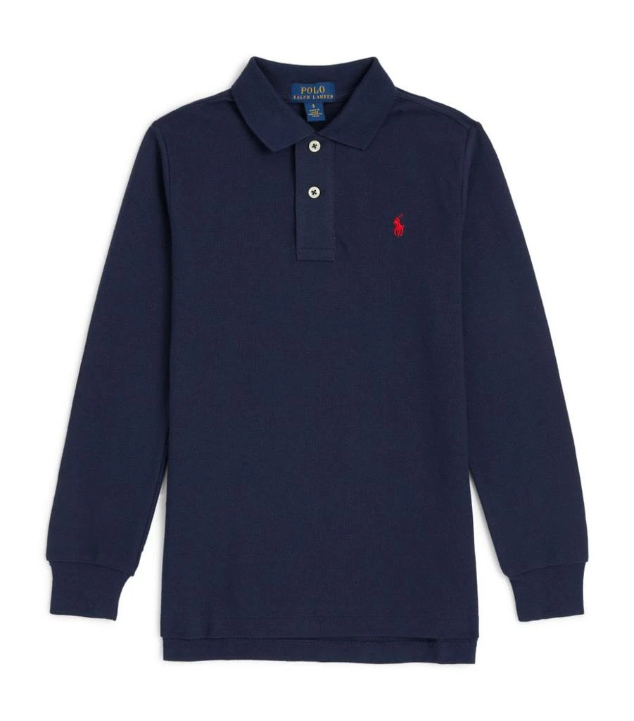 商品Ralph Lauren|Long-Sleeved Polo Shirt (5-7 Years),价格¥721,第1张图片