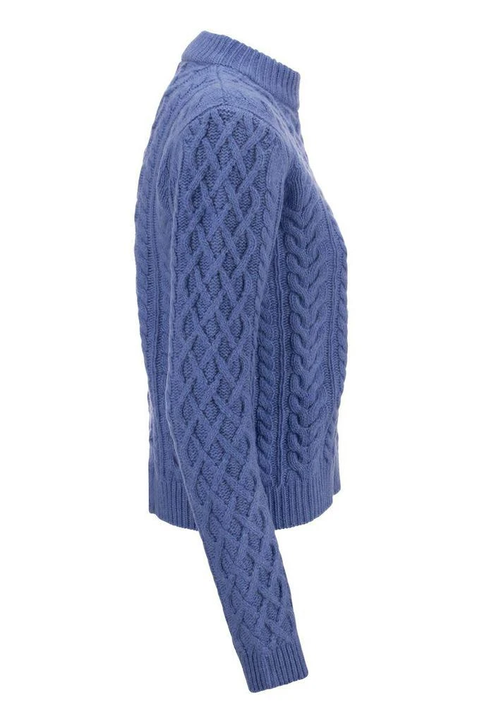 商品Weekend Max Mara|WEEKEND MAX MARA TILDE - Crew-neck sweater in virgin wool,价格¥1041,第3张图片详细描述
