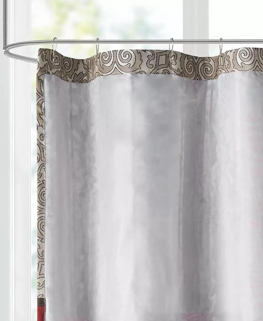 商品Madison Park|Donovan Embroidered Shower Curtain, 72" x  72",价格¥318,第5张图片详细描述