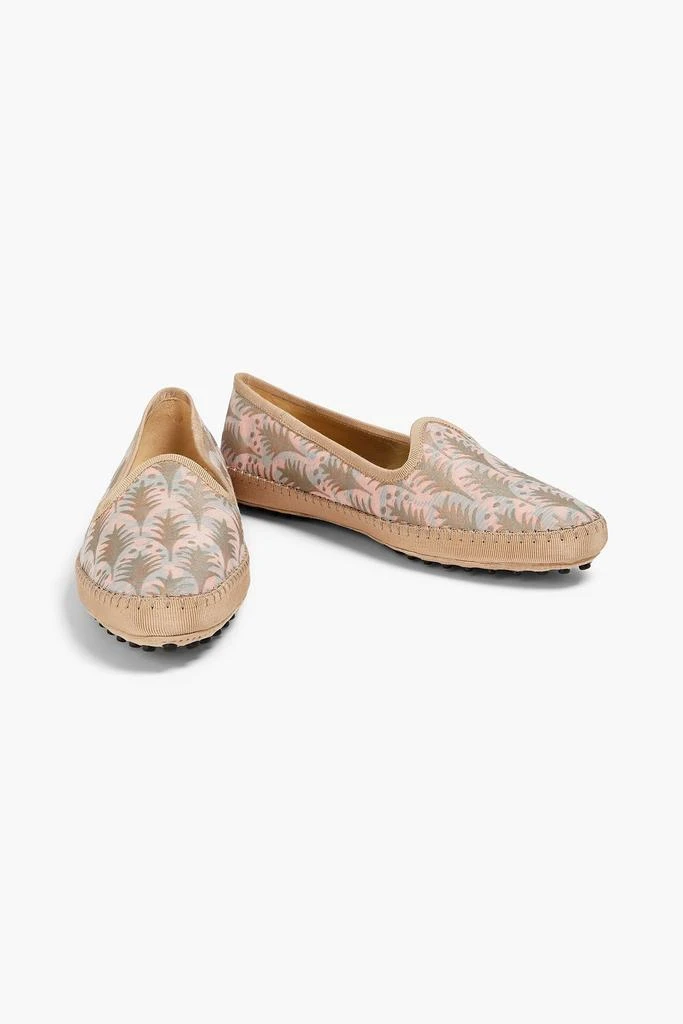 商品Tod's|Gommino printed canvas loafers,价格¥1793,第2张图片详细描述