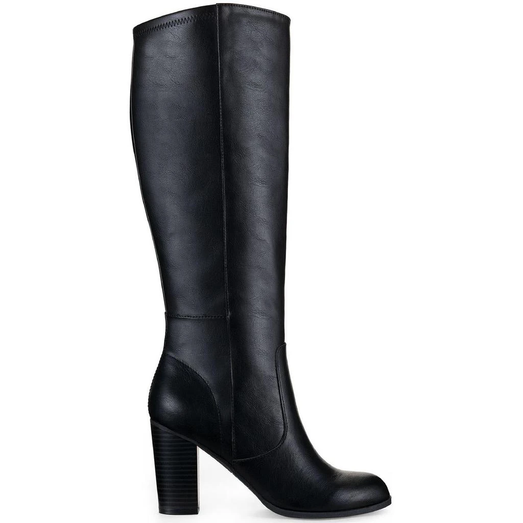 商品Style & Co|Style & Co. Womens Addyy  Leather Tall Knee-High Boots,价格¥145,第2张图片详细描述