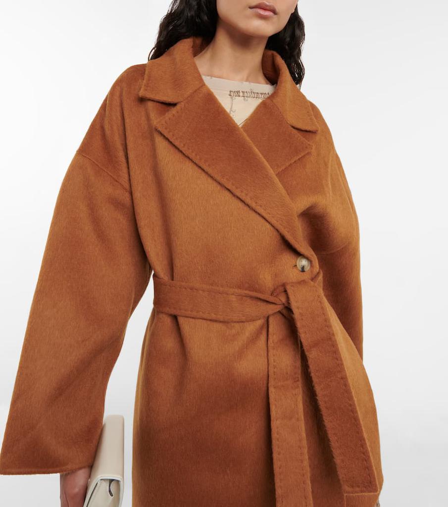 Wool and alpaca wrap coat商品第6张图片规格展示