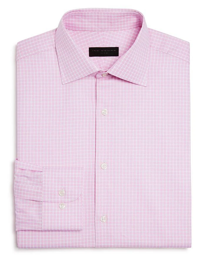 商品Ike Behar|Textured Check Regular Fit Dress Shirt,价格¥325,第1张图片