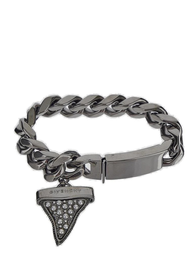 商品Givenchy|Givenchy Embellished Logo Engraved Bracelet,价格¥5069,第1张图片