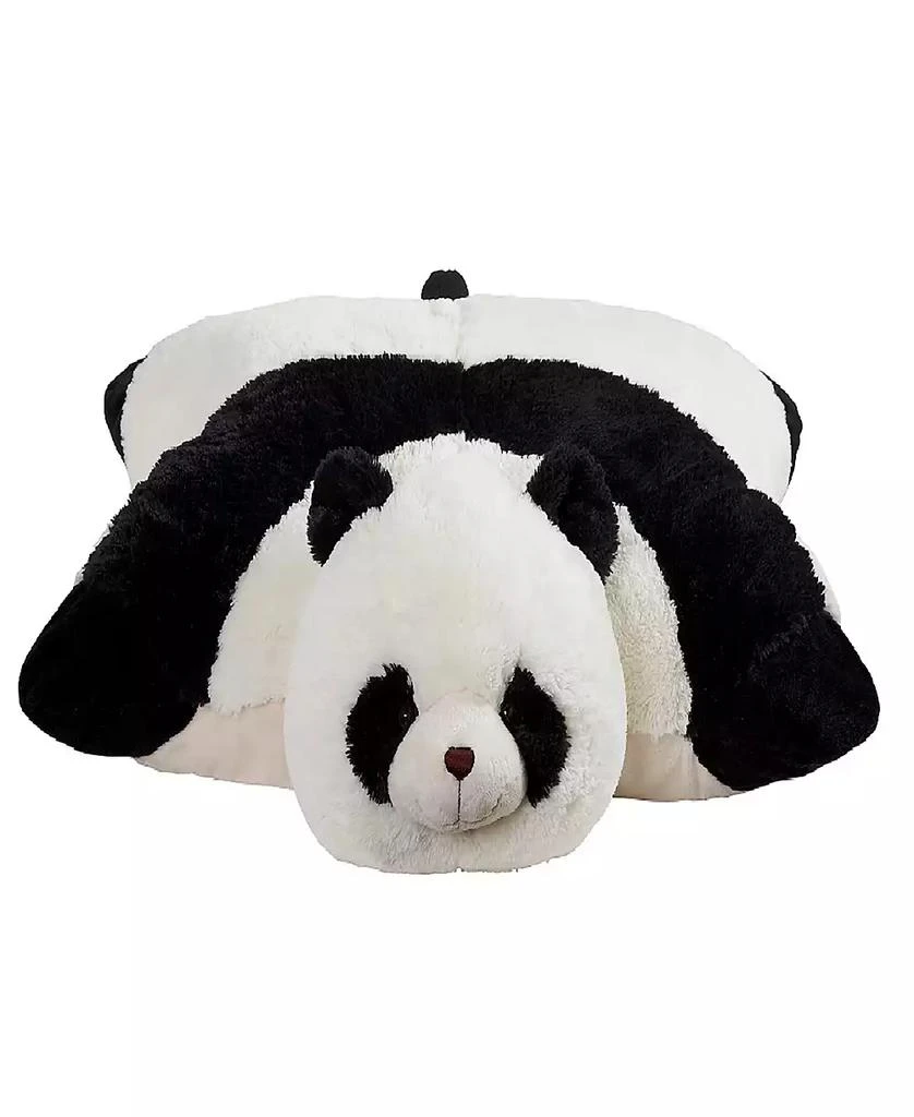 商品Pillow Pets|Signature Comfy Panda Jumboz Stuffed Animal Plush Toy,价格¥663,第1张图片