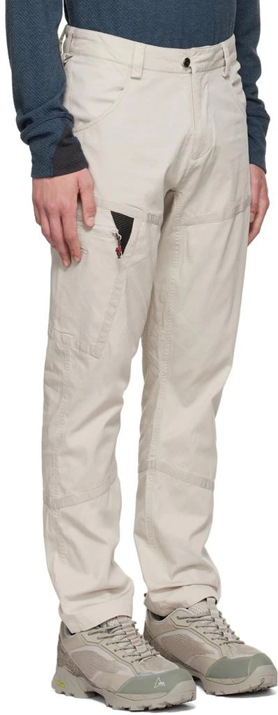 商品Klattermusen|Beige Gefjon Trousers,价格¥748,第2张图片详细描述