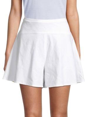 Flounce Linen-Blend Shorts商品第1张图片规格展示