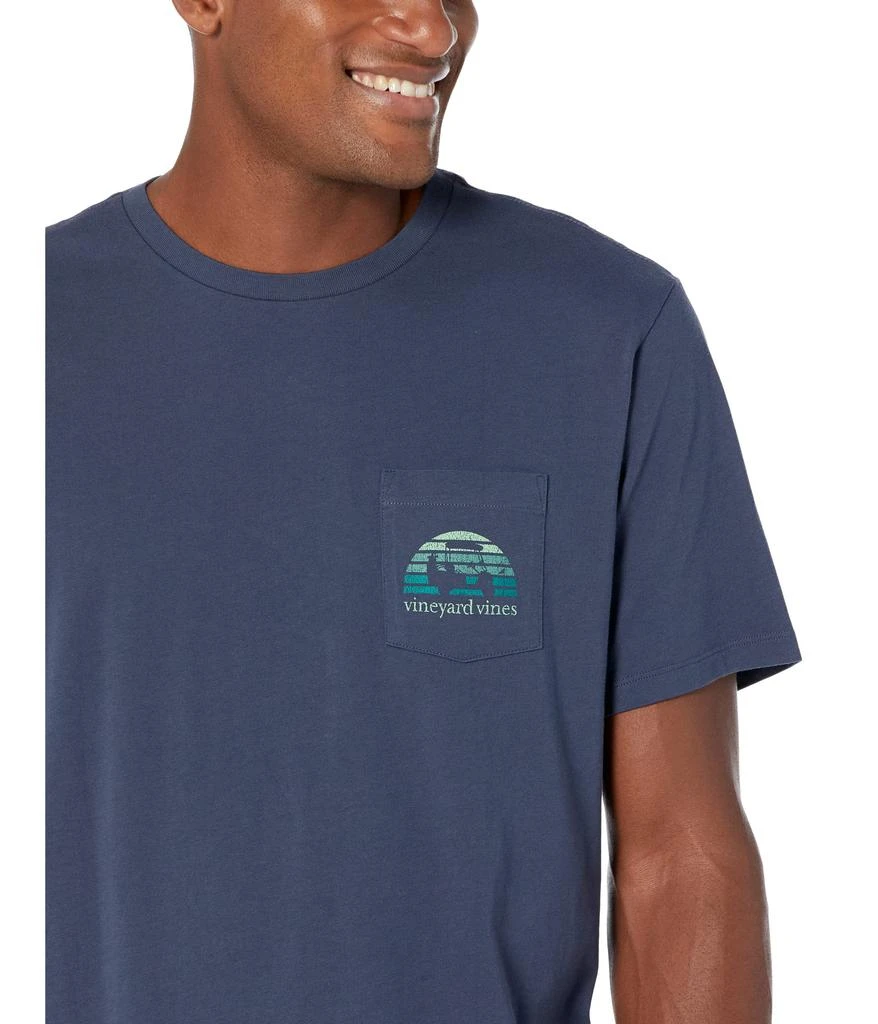 商品Vineyard Vines|Golf Cart Silho Short Sleeve Pocket Tee,价格¥383,第3张图片详细描述