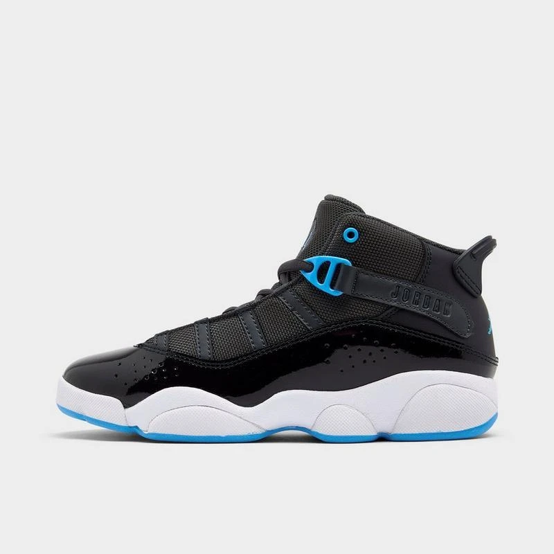 商品Jordan|Little Kids' Air Jordan 6 Rings Basketball Shoes,价格¥110,第1张图片