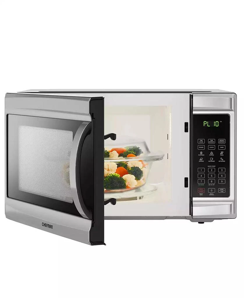 商品Chefman|1.3 Cubic feet Countertop Microwave Oven,价格¥2355,第2张图片详细描述