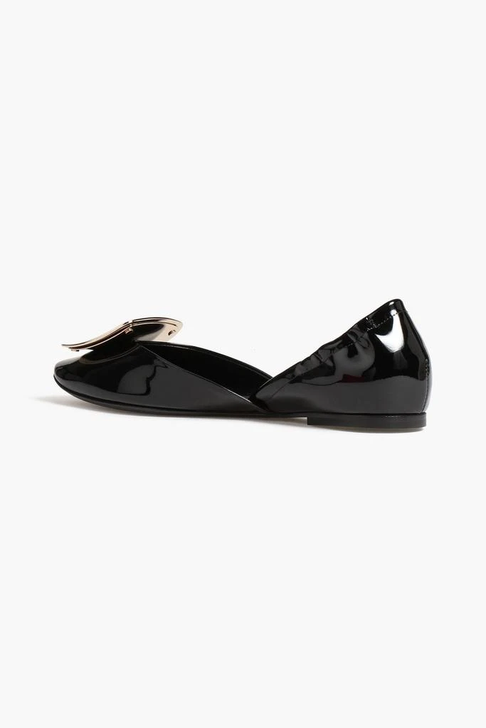 商品Roger Vivier|Ballerine Chips patent-leather ballet flats,价格¥2456,第3张图片详细描述